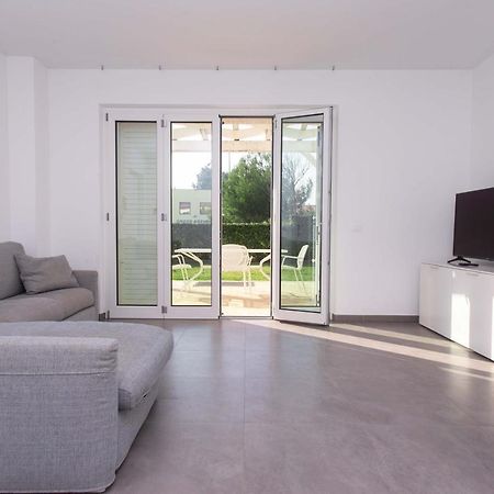 S018 - Sirolo, Nuovissimo Trilocale In Pietra Con Giardino Dx Apartment Exterior foto